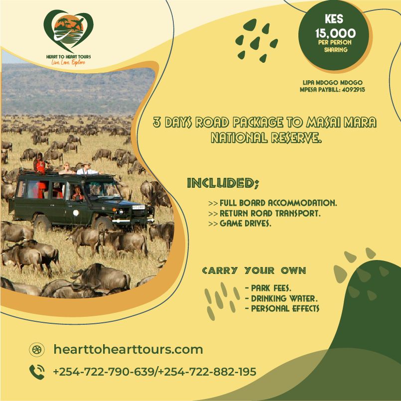 3-day Maasai Mara safari